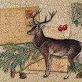 Red Stag and Berries